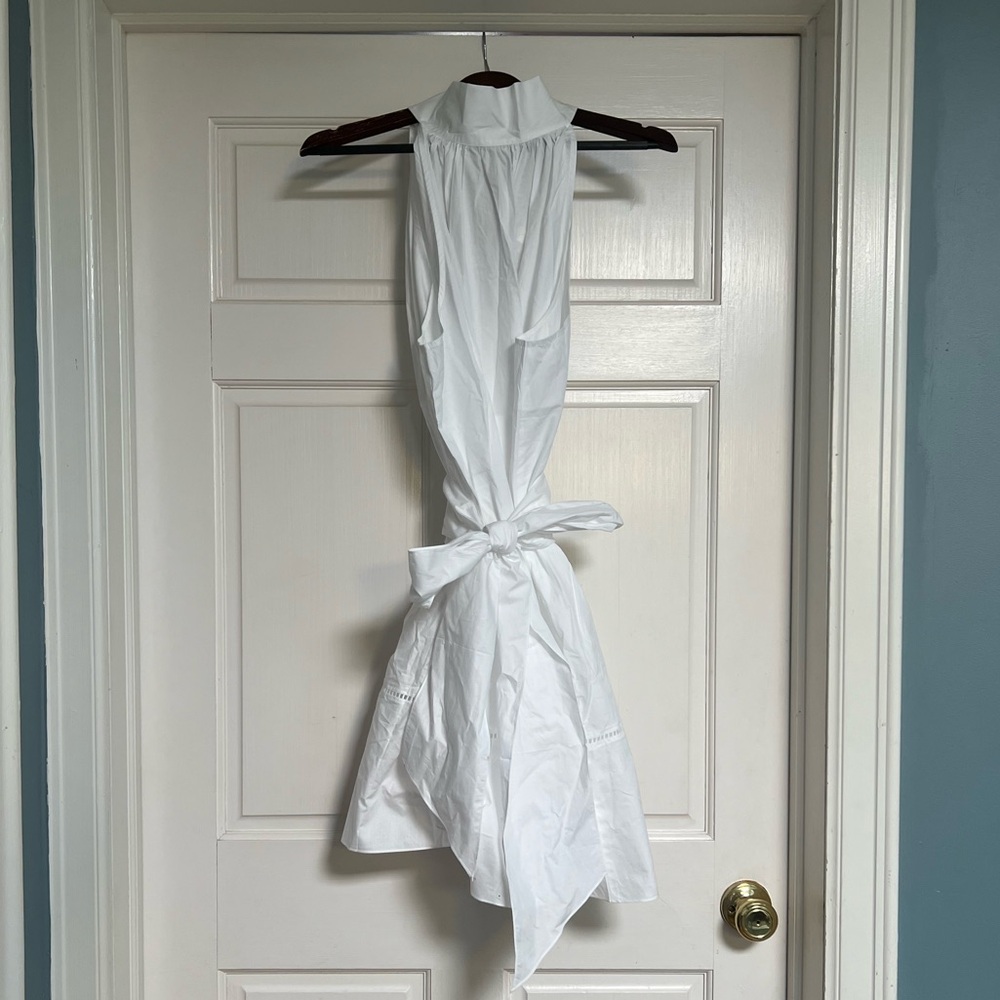NWT Careste Shirt Dress/Tunic - White (Size 16)
